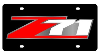 Chevrolet Z71 License Plate