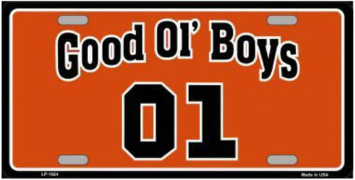 Good Ol Boys Metal Novelty License Plate