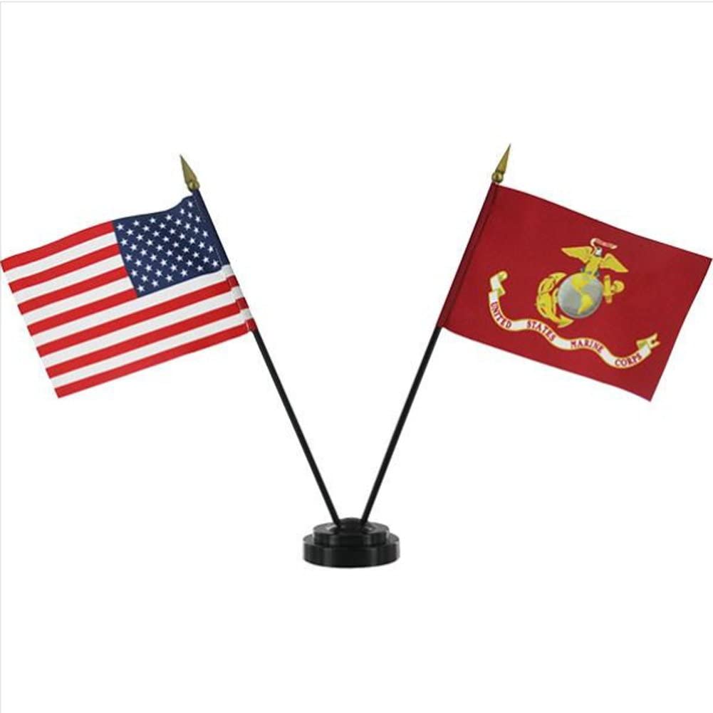 DESKTOP FLAG SET WITH STAND