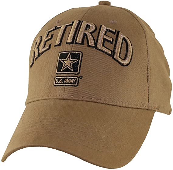 ARMY RETIRED W/STAR LOGO (COYOTE BRN)