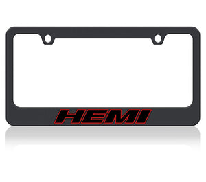 Black License Plate Frame