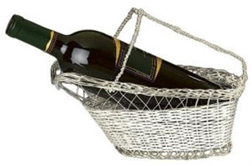 Wine Bottle Cradle, Silver Plated, No. 9300