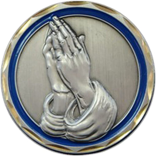 Praying Hands -  Religious Coin