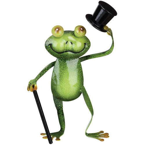 Frog Decor - Top Hat Dancing
