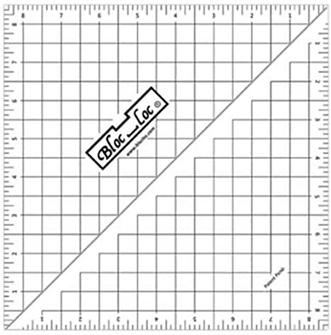 HST-8.5 - Half-Square Triangle 8 1/2” x 8 1/2”