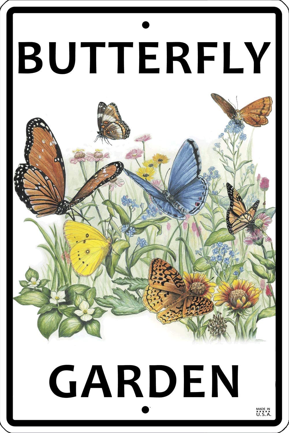 WS040 - Butterfly Garden Sign