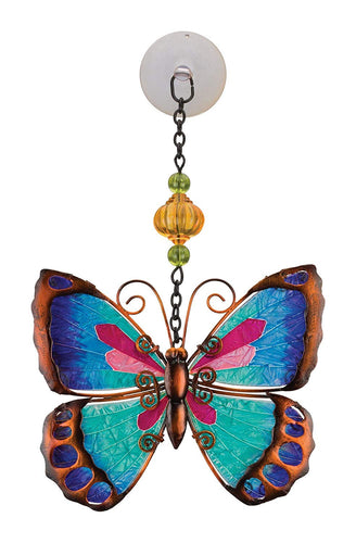 Sun Catcher - Green Butterfly