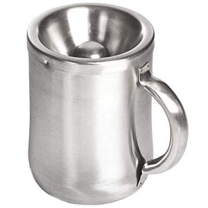 Personal Spittoon, Brushed Stainless Steel, No. 9278